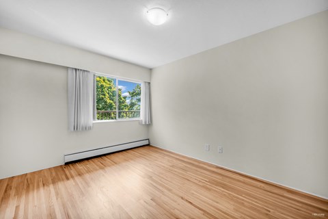 Floor plan for 1 bed, 1 bath, 590 sqft