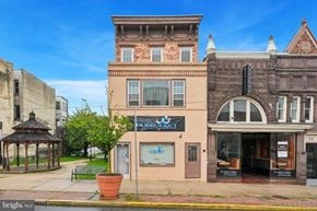 Coatesville apartment for rent - A building with a gazebo in front of it.