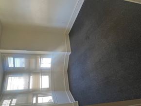 Coatesville apartment for rent - the view from the top of the stairs looking up at the window