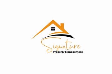 Los Angeles house for rent - a house with a roof logo template