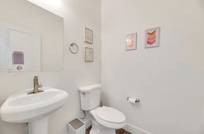 Phoenix apartment for rent - a bathroom with a sink toilet and a mirror