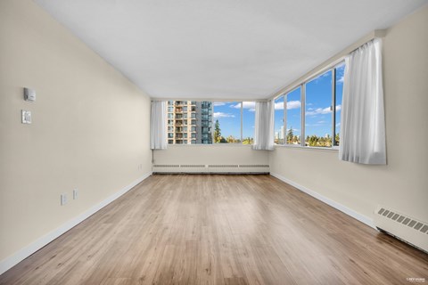 Floor plan for 1 bed, 1 bath, 730 sqft