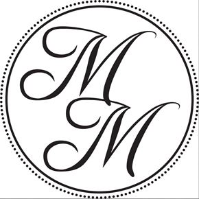 Charlottesville apartment for rent - A black and white image of the letter M in a circle.