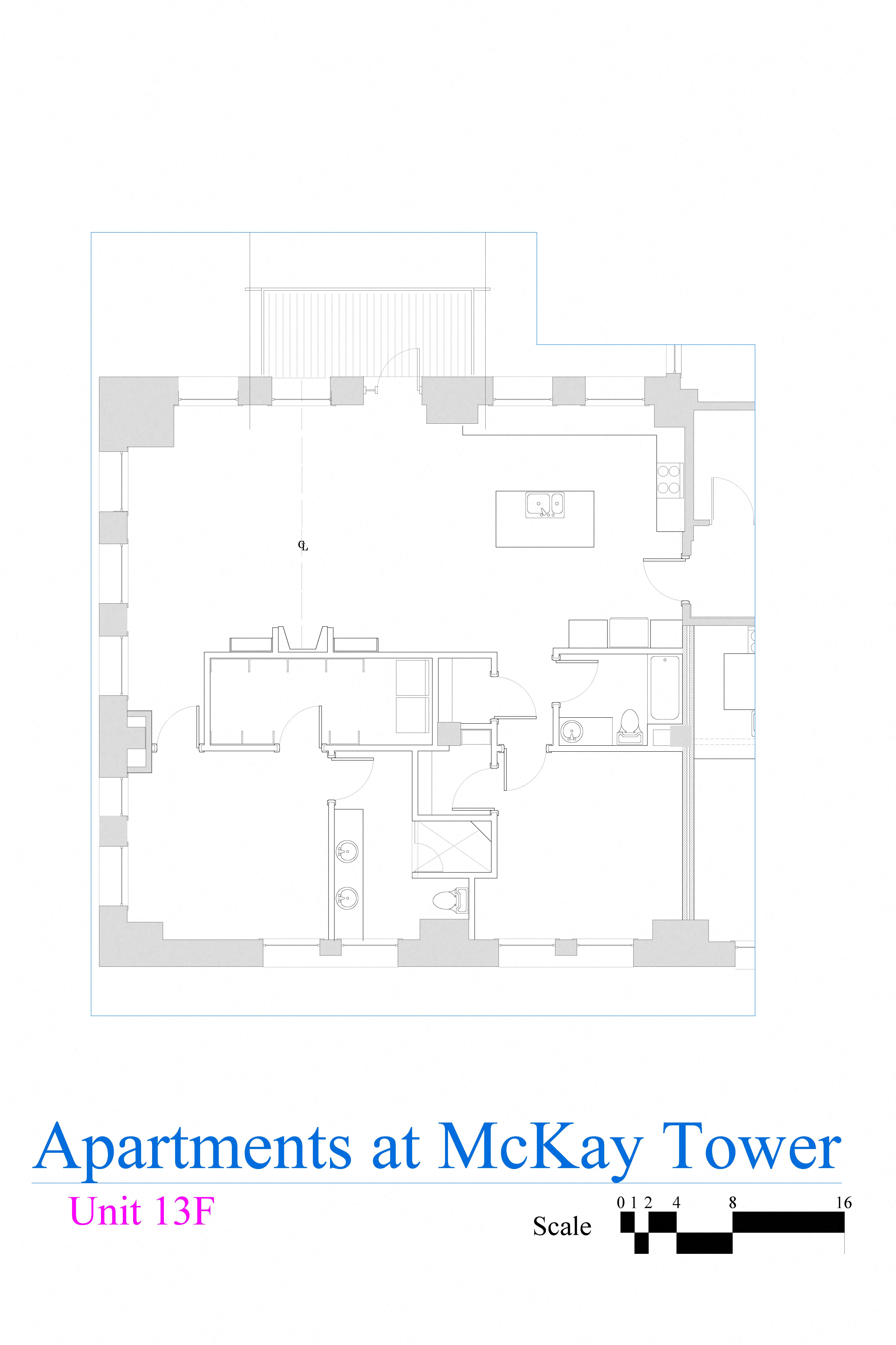 Floor plan for 2 beds, 2 baths, 1576 sqft
