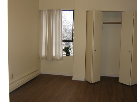 Floor plan for 1 bed, 1 bath