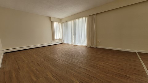 Floor plan for 1 bed, 1 bath, 746 sqft