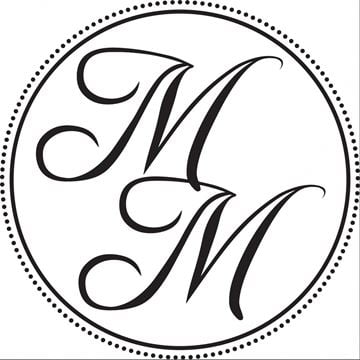 Charlottesville apartment for rent - A black and white image of the letter M in a circle.