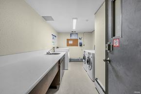 Burnaby apartment for rent - A laundry room with a washer and dryer.