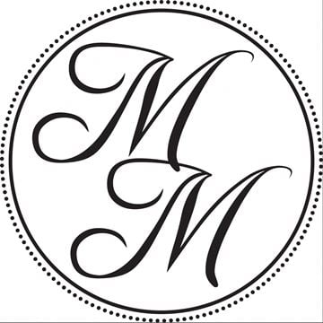 Charlottesville apartment for rent - A black and white image of the letter M in a circle.