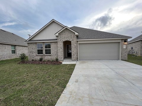 Floor plan for 4 beds, 2 baths, 1836 sqft