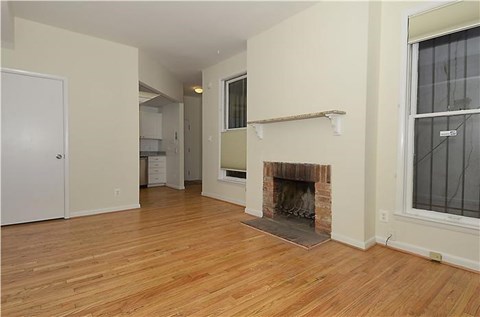 Floor plan for 1 bed, 1 bath
