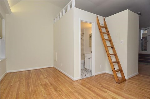 Floor plan for studio, 1 bath