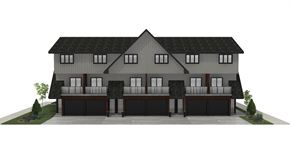 Winnipeg apartment for rent - A large house with a grey roof and a dark front porch.