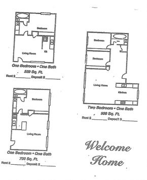 Arvada apartment for rent - the plan of third and fourth floors of the home