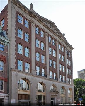 Philadelphia apartment for rent - a tall brick building with a lot of windows