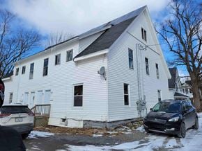 New Glasgow apartment for rent - a white church with cars parked in front of it