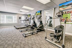 Bear townhouse for rent - our fitness center is equipped with state of the art equipment including cardio machines and weights