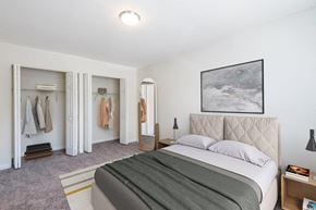 Glen Burnie apartment for rent - a bedroom with a bed and a closet