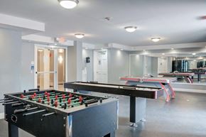 Plymouth Meeting apartment for rent - a game room with a pool table and ping pong