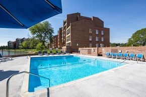 Omaha apartment for rent - the pool at the apartments for rent