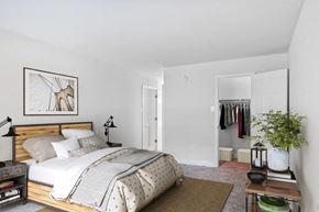 East Norriton apartment for rent - a bedroom with a bed and a closet