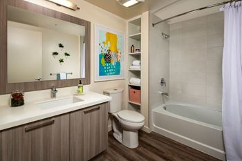 Bathroom with bathtub