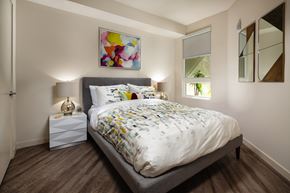 Los Angeles apartment for rent - Model Bedroom at Topaz Apartments, Los Angeles