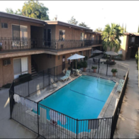 Van Nuys (Valley Glen) apartment for rent - a view of the pool at the palms hotel and spa
