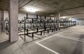 Pedal bike storage