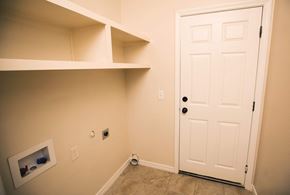 Amarillo apartment for rent - a room with a closet and a white door