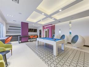 Miami apartment for rent - Billiards Table at Altis Little Havana, Miami, FL, 33135