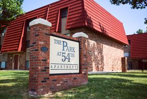 Amarillo apartment for rent - the park at 541 apartments sign in front of building