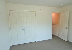 Mountville apartment for rent - a bedroom with two doors and a closet