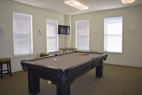 Elkton apartment for rent - a game room with a pool table and a tv
