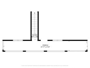 West Homestead apartment for rent - a diagram of the floor plan of a building with a height scale on the side