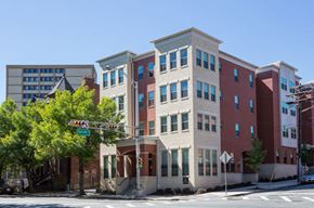 Newark apartment for rent - a building on the corner of a street