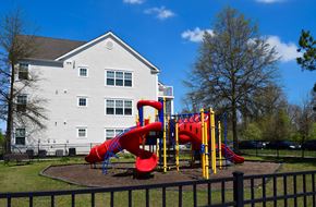Medford apartment for rent - a playground in front of a house