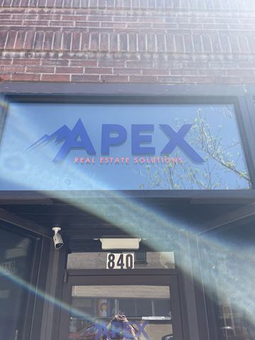 Denver apartment for rent - A real estate company named APEX is located at 840.