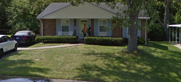 Cincinnati house for rent - a house with two people standing in the door
