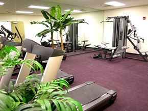 Boise apartment for rent - Treadmill at Civic Plaza Apartments, Idaho