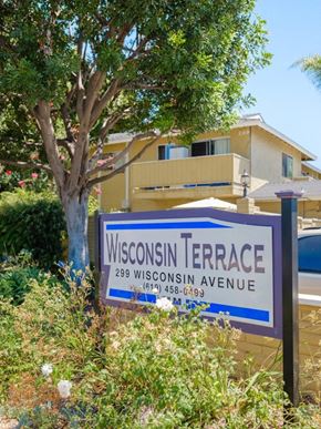 El Cajon apartment for rent - a sign in front of a building