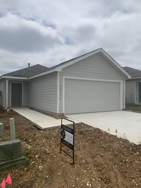 San Antonio house for rent - a new house with a sign in front of it
