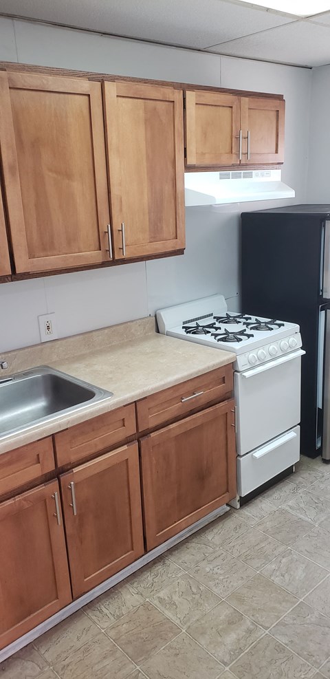Floor plan for studio, 1 bath, 400 sqft