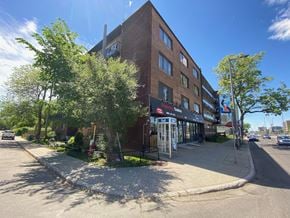 Montreal apartment for rent - the building in which the apartment is located