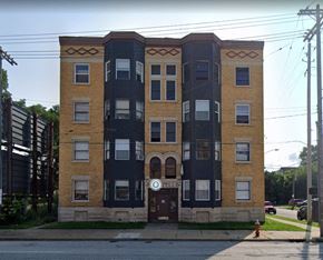 Cleveland apartment for rent - a brick apartment building on the corner of a street
