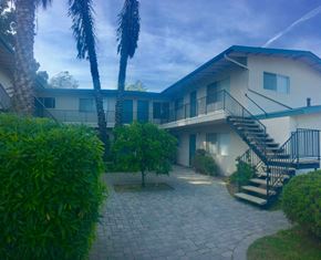 Santa Barbara apartment for rent - A house with a balcony and a staircase.