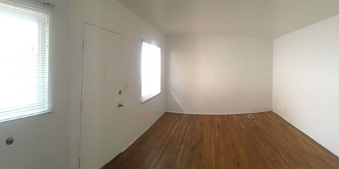 Floor plan for 1 bed, 1 bath