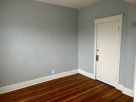 Floor plan for 3 beds, 1 bath