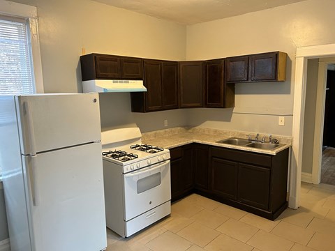 Floor plan for 2 beds, 1 bath
