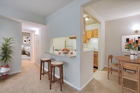 Silver Spring apartment for rent - Dining Room & Kitchen